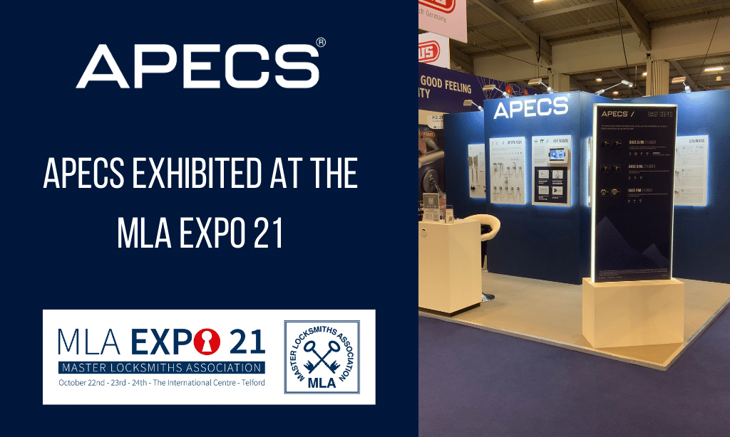 MLA Expo 21 - APECS Exhibited at Telford International Centre 
