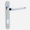 Sprung 122mm Screw Centre UPVC handle