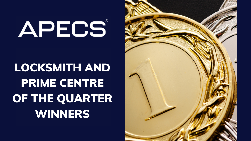 Locksmith & Prime Centre of the Quarter Competition Winners